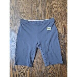 Tracksmith Shorts Men's Sz Large Dark Gray Reggie Half Tights Lined Running 9"